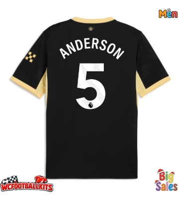 Manchester City Elliot Anderson #5 Replica Away Stadium Shirt 2026-27 Short Sleeve